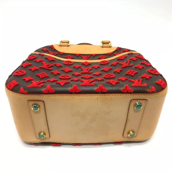 LOUIS VUITTON M40922 Monogram3D Tuftage Deauville Cube Bag HandBag - Picture 11 of 14